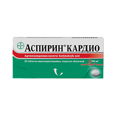 Изображение товара Аспирин кардио таблетки кишечнорастворимые покрыт.об. 100 мг 28 шт