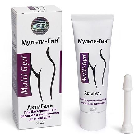 Мульти-Гин АктиГель для нормализации вагинальной микрофлоры 50 мл 1 шт