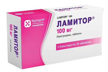 Ламитор таблетки 100 мг 30 шт