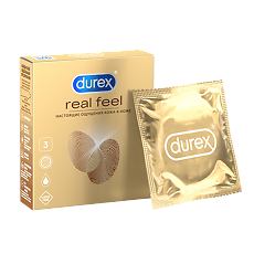 Купить Презервативы Durex RealFeel 3 шт цена