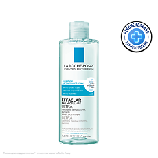 Купить La Roche-Posay Effaclar Ultra Мицеллярная вода очищающая 400 мл 1 шт цена