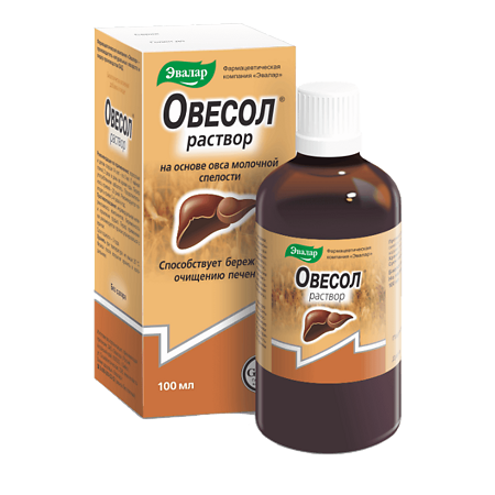 Овесол раствор для приема внутрь фл 100 мл 1 шт