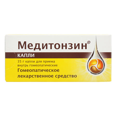 Медитонзин капли для приема внутрь 35 г 1 шт