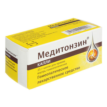 Медитонзин капли для приема внутрь 35 г 1 шт