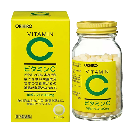 Orihiro Витамин С таблетки массой 290 мг 300 шт