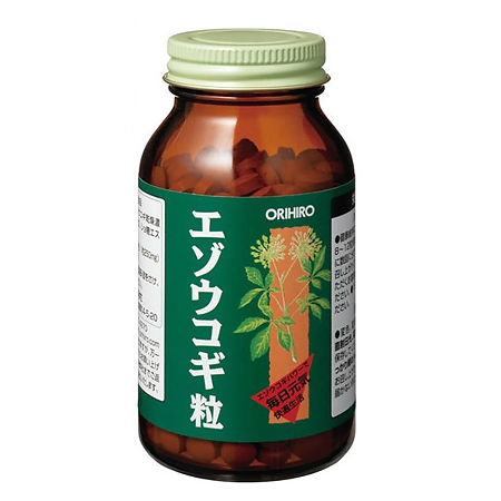 Изображение товара Орихиро Элеутерококк таблетки 250 мг 400 шт для поддержки здоровья и энергии