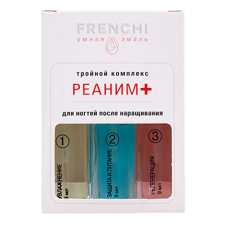 Умная эмаль Тройной комплекс Реаним+ для ногтей после наращивания 11 мл 1 шт