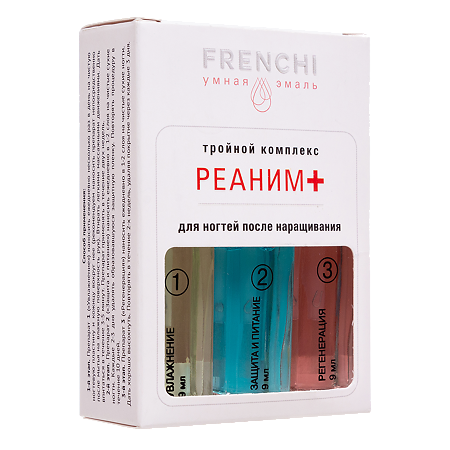 Умная эмаль Тройной комплекс Реаним+ для ногтей после наращивания 11 мл 1 шт