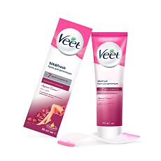 Купить Veet крем для депиляции с ароматом бархатной розы 90 мл 1 шт цена