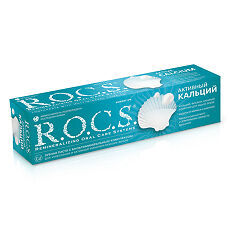 Купить R.O.C.S. Зубная паста Активный Кальций 94 г 1 шт цена