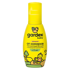 Изображение товара Gardex Baby Спрей от комаров для детей с 2х лет 100 мл 1 шт