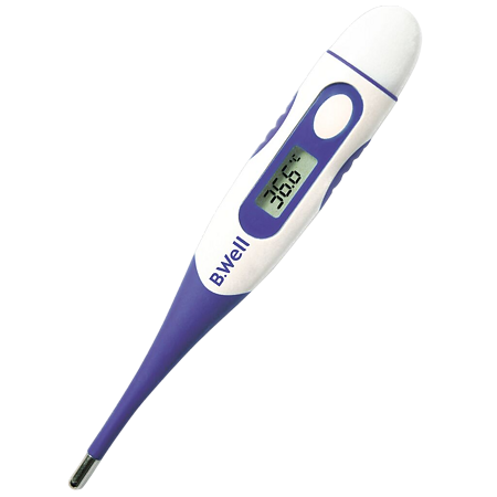 Изображение товара Электронный медицинский термометр B.Well WT-04 с гибким наконечником