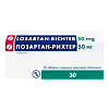 Лозартан-Рихтер таблетки покрыт.плен.об. 50 мг 30 шт