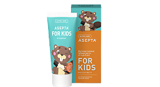 Купить Асепта Kids зубная паста гелевая вкус тутти-фрутти с 4-8 лет 50 мл 1 шт цена