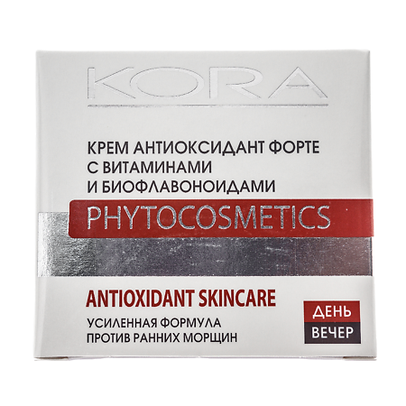 Изображение товара KORA Крем антиоксидант форте с витаминами и биофлавоноидами для лица 50 мл 1 шт