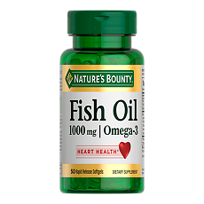 Купить Nature's Bounty Fish Oil Omega-3 Рыбий Жир Омега-3 1000 мг капсулы массой 1517 мг 50 шт цена
