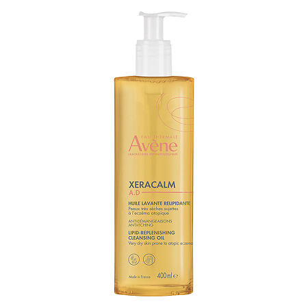 Avene XeraCalm A.D Масло липидовосполняющее очищающее для лица и тела 400 мл 1 шт