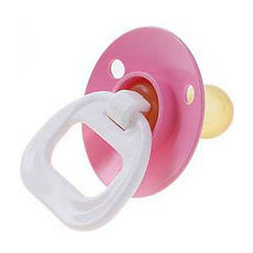 Изображение товара Соска-пустышка Звездочка с кольцом 1 шт