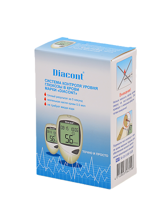 Diacont глюкометр 1 шт