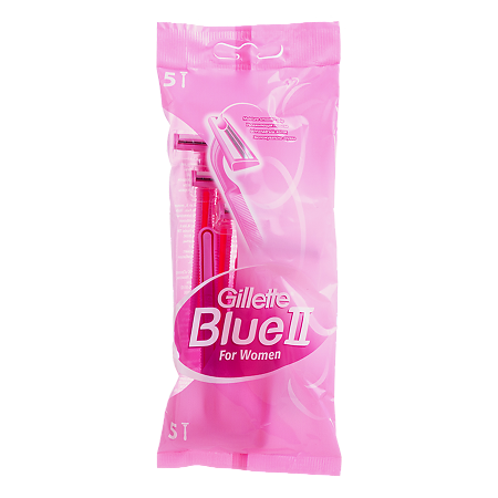 Gillette Blue II Станок одноразовый женские 5 шт