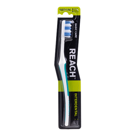 Зубная щетка Рич (Reach) Interdental Межзубная чистка средняя 1 шт