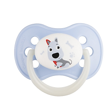 Купить Canpol Пустышка круглая латексная 0-6 Animals 1 шт цена