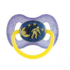 Купить Canpol Пустышка круглая латексная 6-18 Space желтая 1 шт цена