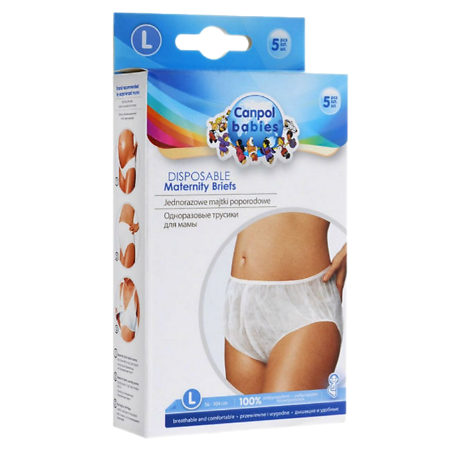 Изображение товара Canpol Трусики одноразовые для мам L 5 шт