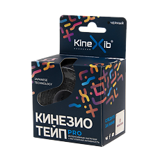 Купить Кинезио-тейп Kinexib Pro черный 5 м х 5 см 1 шт цена