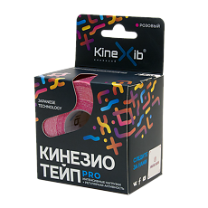 Купить Кинезио-тейп Kinexib Pro розовый 5 м х 5 см 1 шт цена