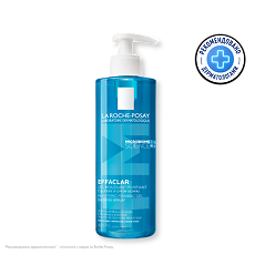 Купить La Roche-Posay Effaclar Гель очищающий для чувствительной кожи лица и тела 400 мл 1 шт цена