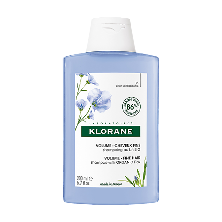 Изображение товара Klorane Шампунь с органическим экстрактом льняного волокна для тонких волос 200 мл 1 шт