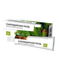 Купить Скипидарная мазь для наружного применения 20% 25 г 1 шт цена