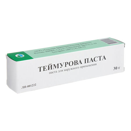 Теймурова паста 30 г 1 шт
