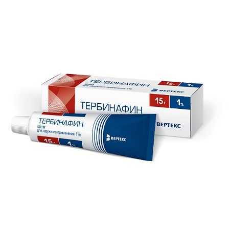 Тербинафин-Вертекс крем для наружного применения 1 % 15 г 1 шт