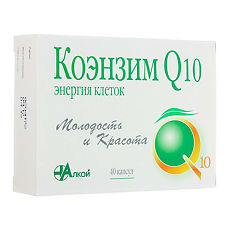 Купить Коэнзим Q10 Энергия клеток капсулы по 500 мг 40 шт цена
