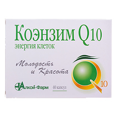 Купить Коэнзим Q10 Энергия клеток капсулы по 500 мг 40 шт цена