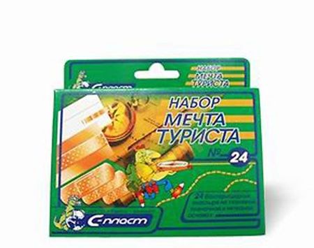 Пластырь Мечта туриста набор, 24 шт.