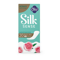 Купить Ola! Silk Sense Прокладки ежедневные Daily Deo Бархатная роза 20 шт цена