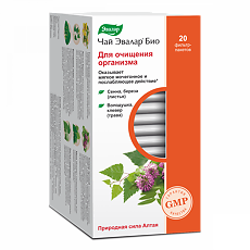 Купить Чай Эвалар Био Для очищения организма фильтр-пакеты по 1,5 г 20 шт цена