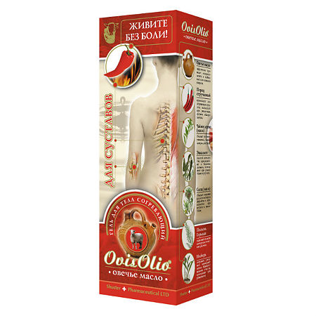 Овечье Масло гель-бальзам с экстрактом красного перца 70 г 1 шт