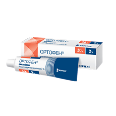 Купить Ортофен мазь для наружного применения 2 % 30 г 1 шт цена