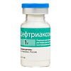 Цефтриаксон порошок д/приг раствора для в/в и в/м введ 1 г фл 1 шт