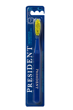 PresiDent Sensitive зубная щетка мягкая 1 шт