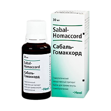 Изображение товара Сабаль-гомаккорд капли для приема внутрь 30 мл 1 шт