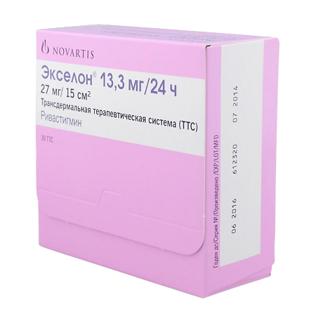 Изображение товара Экселон трансдермальная терапевтическая система 13,3 мг/24 ч 30 шт