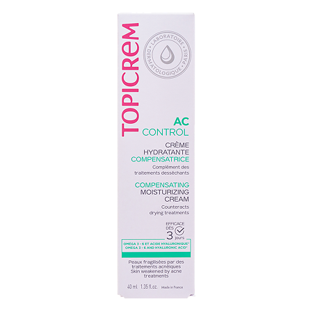 Топикрем AC Control Крем компенсирующий увлажняющий 40 мл 1 шт