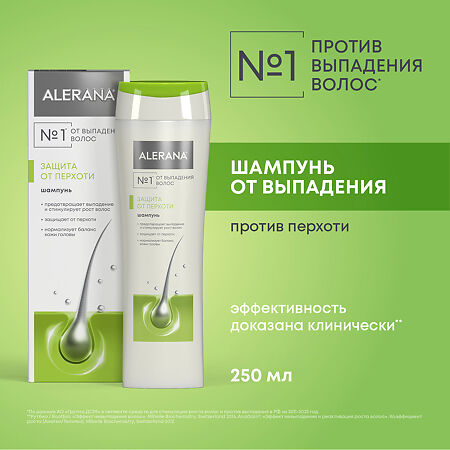 Алерана шампунь от перхоти 250 мл 1 шт
