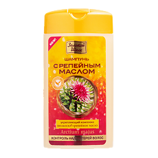 Купить Золотой Шелк Шампунь Контроль над потерей волос с репейным маслом 250 мл 1 шт цена