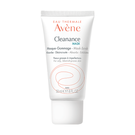 Avene Cleanance Маска-скраб с AHA-BHA кислотами для глубокого очищения 50 мл 1 шт